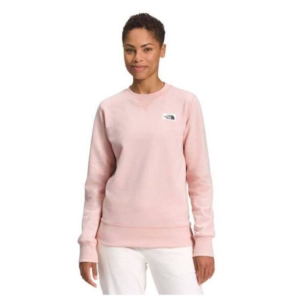 Women's The North Face blush medium heritage patch sweatshirt - Picture 1 of 7